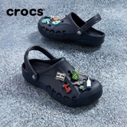 crocs卡骆驰洞洞鞋贝雅男鞋女鞋轻便耐磨一脚蹬拖鞋休闲鞋|10126 深蓝-410 44(280mm)