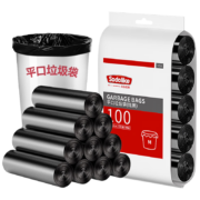 Sodolike 点断式垃圾袋 中号加厚45*50cm*5卷 黑色100只