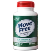 MoveFree益节氨糖软骨素加钙片中老年养护关节高钙氨糖240粒进口
