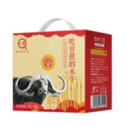 PLUS会员：认养吃甘蔗的水牛奶4.0蛋白质 10盒装 礼盒*4件+凑单品
