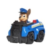 plus会员:汪汪队立大功（PAW PATROL）巡逻队儿童男女孩新年礼物玩具车救援赛车系列-警车+阿奇