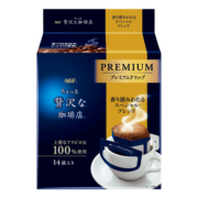 AGF奢华咖啡店 高级挂耳咖啡 特浓混合风味 8g*14袋