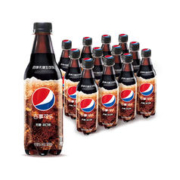 pepsi 百事 生可乐无糖碳酸饮料0卡0脂500ML*12瓶生可乐整箱