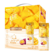88VIP会员：MENGNIU 蒙牛 真果粒牛奶芒果百香果口味240g*12包营养早餐儿童牛奶整箱
