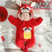 瑄妮薇 婴儿冬款连体衣