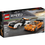 PLUS会员：LEGO 乐高 拼搭积木玩具 76918 迈凯伦 Solus GT F1