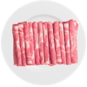 plus会员：东来顺 国产草原羔羊原切羊肉片500g（冷冻） *3件