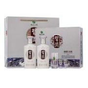 XIJIU 习酒 贵州习酒银质礼盒500ml*2瓶53度酱香白酒(内含精美酒具)年货礼盒