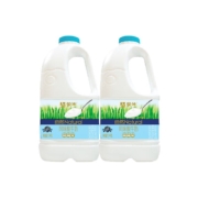 蒙牛（MENGNIU）风味酸奶 原味 1.1kg*2桶