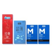 签到 名流玻尿酸超薄避孕套40只