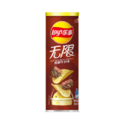 plus会员、需首购:乐事（Lay's）无限薯片 黑椒牛扒味104g 罐装 ＊5件