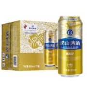 崂山啤酒（laoshan beer）青岛 崂友记 10度 啤酒500ml*12听