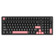 JPLAYER黑爵联名款 AK992机械键盘 三模热插拔 2.4G/有线/蓝牙 PBT双拼键帽 电竞游戏 黑糖红轴