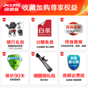 喜德盛（xds）K3.2折叠车自行车10速伸缩头管中空牙盘内走线车架 军绿色 20英寸轮径