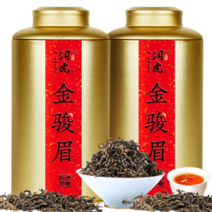 潤虎茶葉金駿眉紅茶蜜香型小種正山春茶新茶禮盒裝500g自己喝送禮品袋