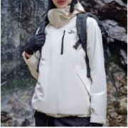 Pelliot 伯希和 冲锋衣男女三合一情侣外套户外防风防水登山服夹克11340105白L