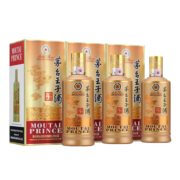 茅台（MOUTAI）茅台王子酒 酱香经典 53度 酱香型高度白酒 53度 500mL 3瓶