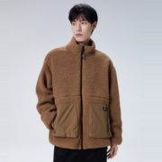 PEACEBIRD 太平鸟 仿羊羔毛外套 BWBCD120833