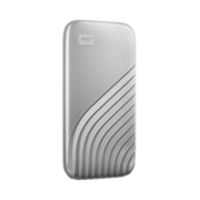 西部数据 NVMe 固态移动硬盘 My Passport SSD 随行外接金属外壳 Type-C接口 星河银-(传输速度1050MB/s） 1TB( 官方标配)
