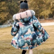 ASK junior 女童中长款羽绒服 JZJP7946FFL