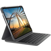 罗技（Logitech）Slim Folio Pro ipad保护套 平板支架 平板妙控键盘 ik1174适配11英寸 ipadpro 一二代