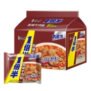 康师傅 酸辣牛肉面 5连包