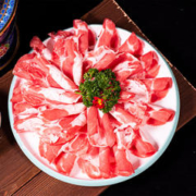 草原羊肉卷 原切羊肉火锅食材 净重1斤