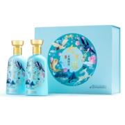 今世缘 五福同喜双支礼盒 浓香型白酒 42度 500ml*2瓶  礼盒装