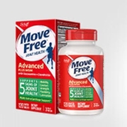 需首购：Move Free益节维骨力氨糖钙片含MSM 氨糖舒缓绿瓶120粒*2件
