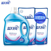 蓝月亮 洗衣液套装  薰衣草香洗衣液 10斤（3kg瓶+500g袋*4）