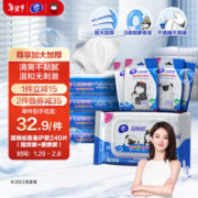 Vinda 维达 湿厕纸 40片5包+10片4包（200*150mm）