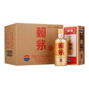 茅台赖茅金樽53度酱香型500ml6瓶整箱