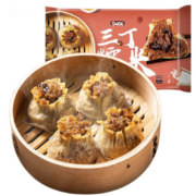 PLUS会员: 一条狗  糯米三丁大烧麦烧卖 540g 6只