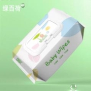 黑盒+签到 绿百荷宝宝专用湿巾80抽