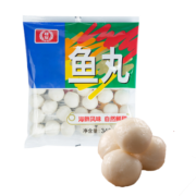 桂冠 鱼丸 340g  冷冻 金线鱼鱼浆 火锅麻辣烫关东煮食材