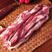 澳洲进口安格斯雪花去骨长肋肉牛肋条*2斤
