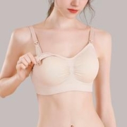 2件58元 猫人无钢圈聚拢哺乳内衣
