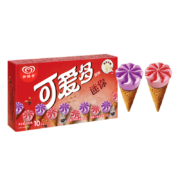 PLUS会员：可爱多 迷你可爱多冰淇淋 蓝莓草莓口味20g*10支*4件