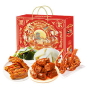 KINGWUU 精武 鸭脖零食大礼包卤味武汉特产鸭货过新年圣诞春节年货礼盒