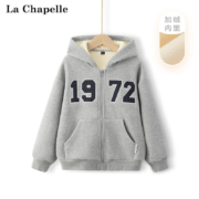 PLUS会员：La Chapelle 拉夏贝尔 儿童加绒外套运动服 多款可选