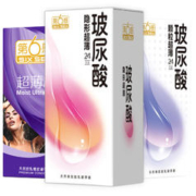 京东PLUS：SIXSEX 第六感 玻尿酸超薄安全套量贩装 72只
