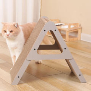 LECALI 乐卡利 A型猫抓板立式特大号耐磨不掉屑猫爪板磨爪一体神器耐抓猫咪玩具 A型猫抓板