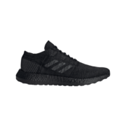 adidas阿迪达斯官方PUREBOOST GO男女休闲舒适跑步运动鞋 黑色/深灰 44(270mm)