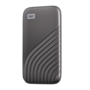 西部数据（WD）移动固态硬盘 My Passport随行SSD 防摔防震 加密 高速1050MB/s 4TB(WDBAGF0040BGY)深空灰 官方标配