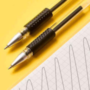 限移动端：慢作 拔帽中性笔 黑色 0.5mm 60支装