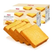 凑单17 百草味南瓜吐司500g*2盒