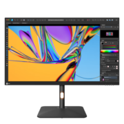 来酷Lecoo联想出品32英寸4K显示器超清IPS三微边广色域HDR400 Type-C65W 低蓝光 旋转升降电脑显示屏M3221PL