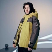 巴拉巴拉 羽绒服冬季男中童连帽时尚拼色羽绒服 202422107124