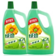 绿劲 地板净地板清洁剂1.5L*2瓶 木地板瓷砖大理石等多场景适用