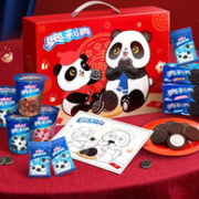 Oreo 奥利奥 新年熊猫夹心饼干礼盒 708g